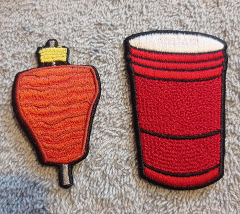 Trompo y vaso
