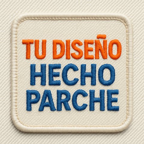 300 Parches Bordado, Chenille o Photolux 15cm — Marca de Ropa