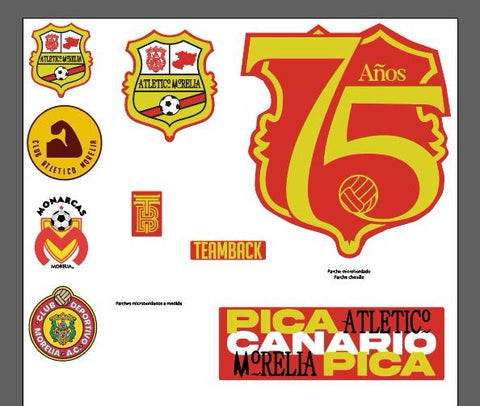 PARCHES - ATLETICO MORELIA